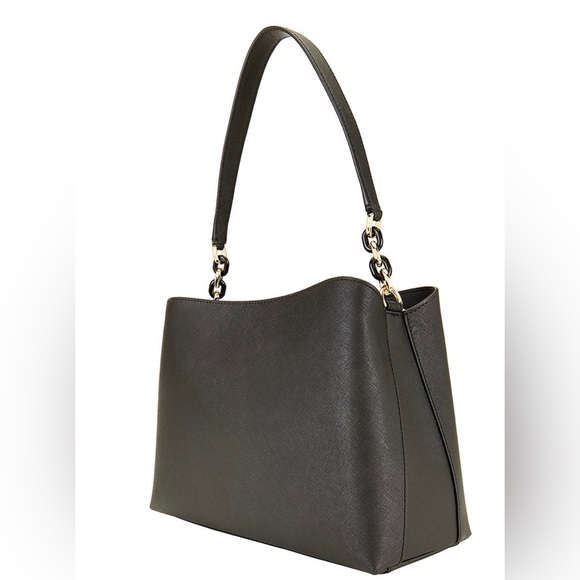 Michael Kors Sofia Large Saffiano Leather Shoulder Bag - Picture 5 of 6